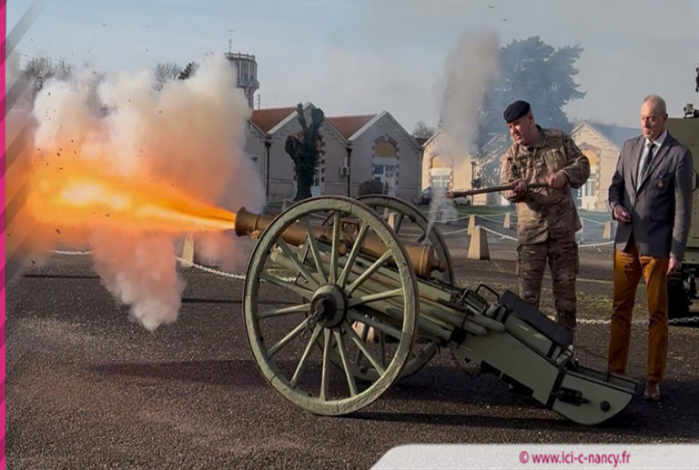 Vidéo.Sainte-Barbe : hommage solennel aux soldats et pompiers au quartier Drouot à Vandœuvre-lès-Nancy