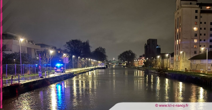 Nancy : un homme meurt après une noyade dans le canal proche du pont levant Henri Bazin