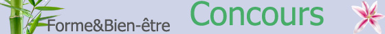 concours forme bien etre